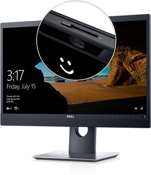 Monitor de Dell P2418HZ – haber personalizado, asegura experiencia con Windows hola